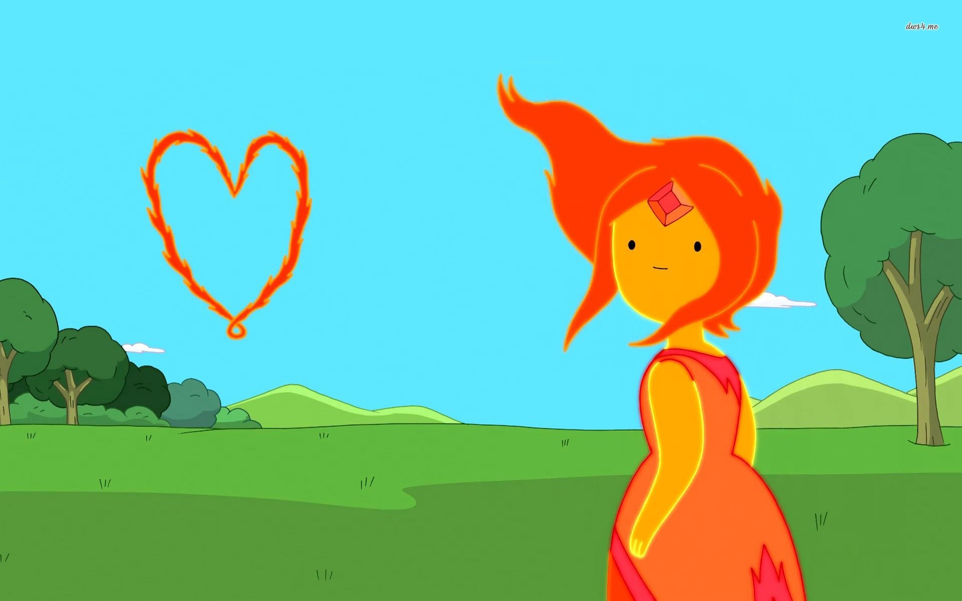 Adventure Time, Flame Princess Wallpaper