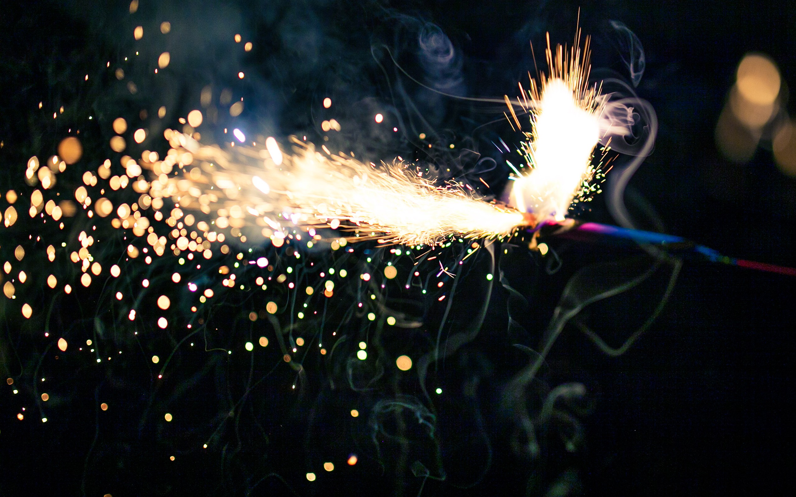 sparks, Fireworks, Matches Wallpaper