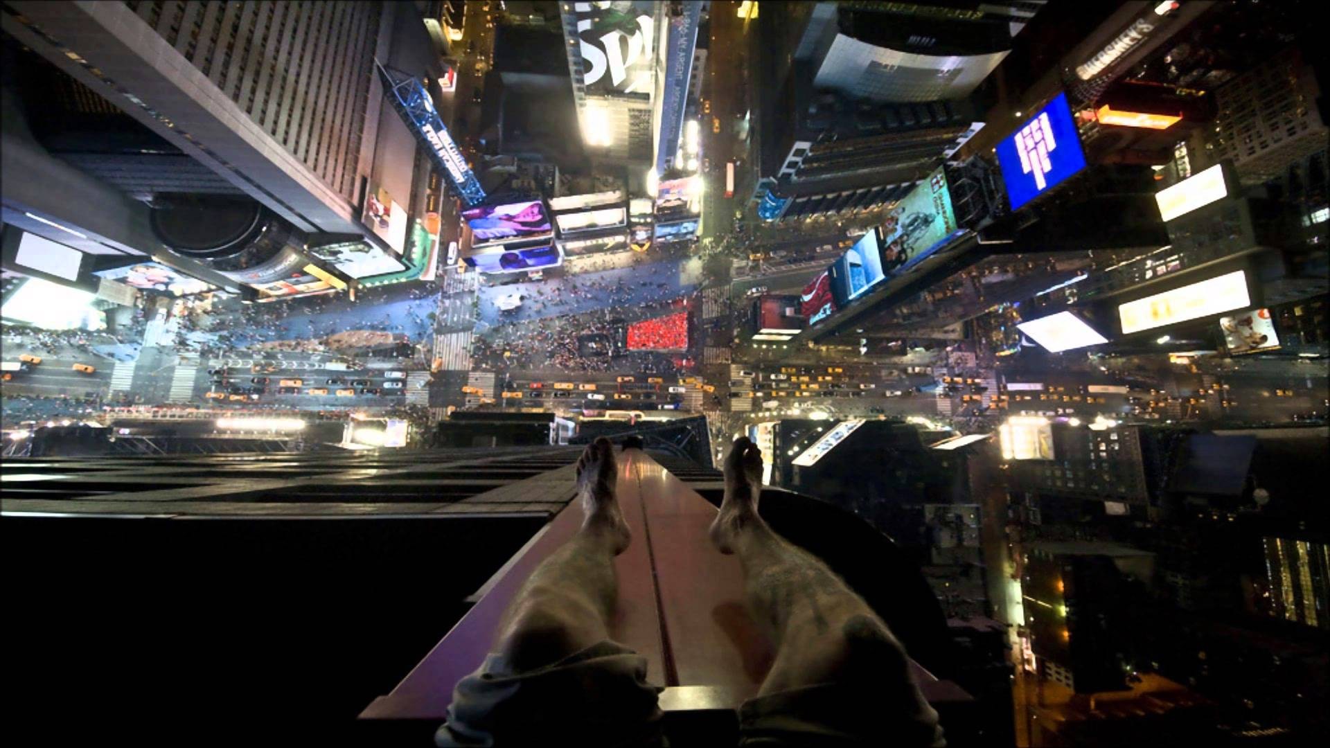 New York City, Heights, Times Square, Point Of View Wallpaper