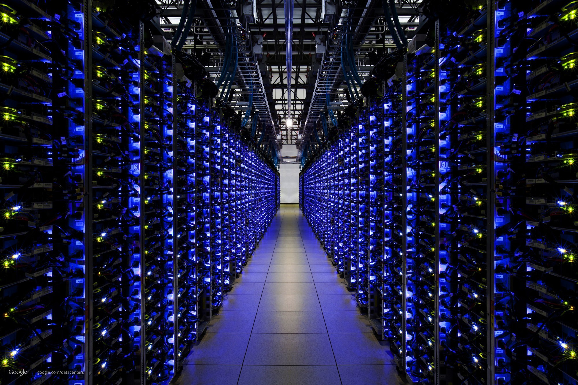data Center, Google, Datacenter, Server Wallpaper