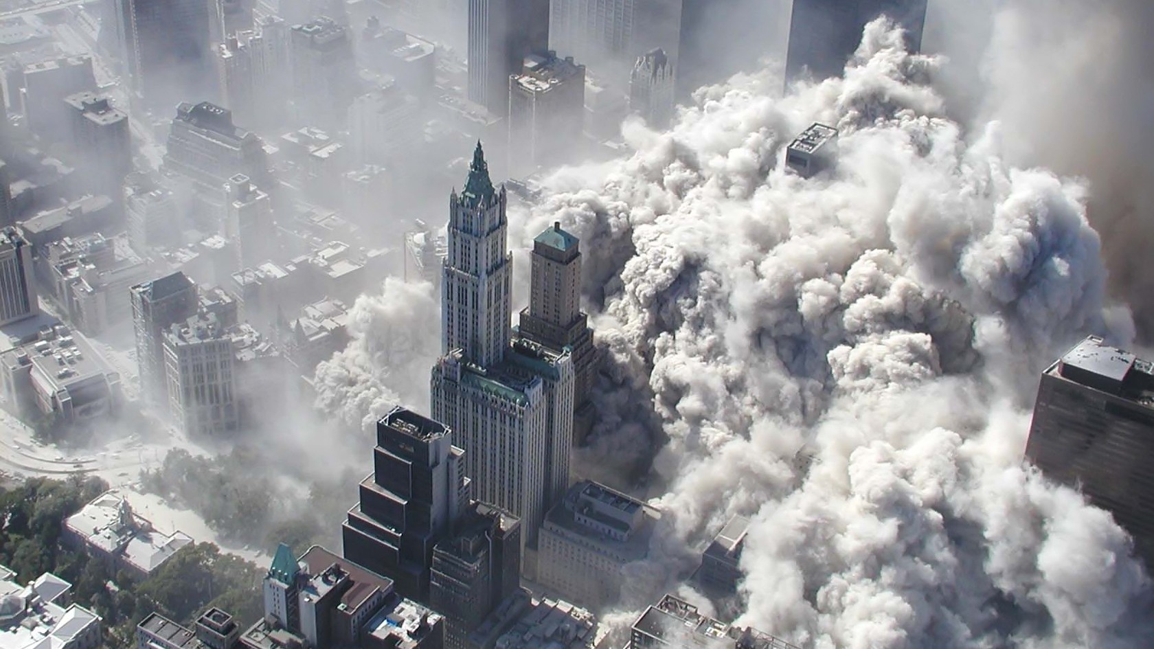 Twin Tower, Disaster, Dust, Smoke Wallpaper