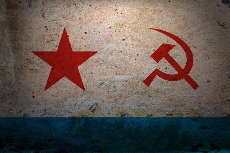 USSR, Soviet Union, Flag, Navy HD Wallpaper Desktop Background