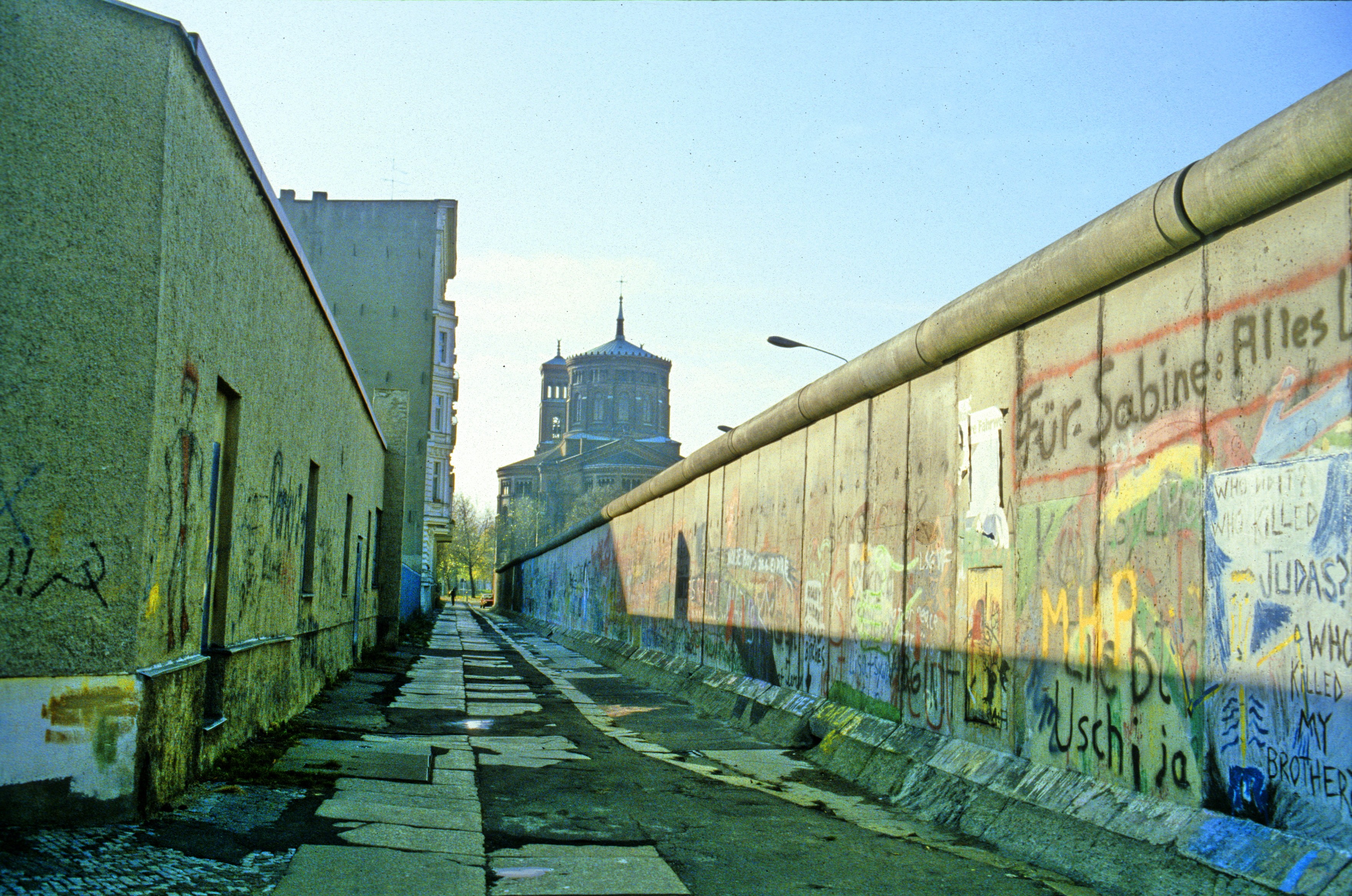 Wall From East Berlin Germany