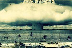 nuclear, Bombs, Bomber, Oldtimer, Explosion
