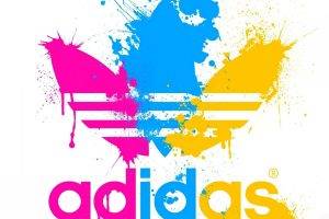 Adidas, Paint Splatter, CMYK