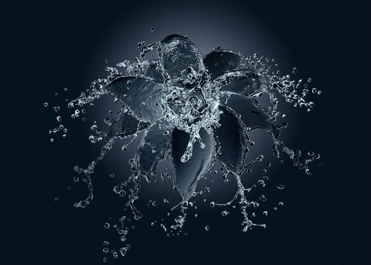 water Drops, Water, Koloskov Wallpaper