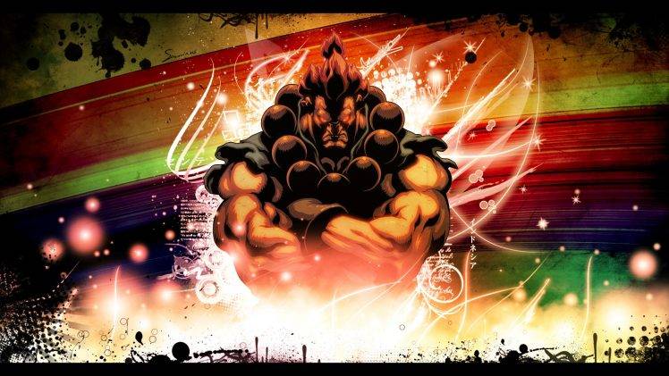 Street Fighter, Akuma HD Wallpaper Desktop Background