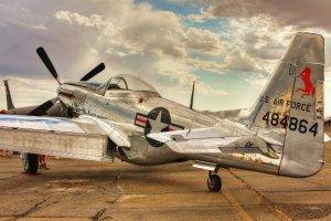 airplane, P 51D, Warbird