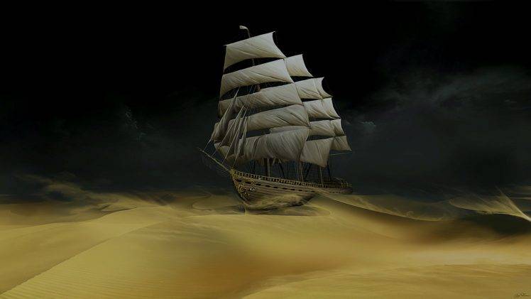boat, Sand, Tintin HD Wallpaper Desktop Background