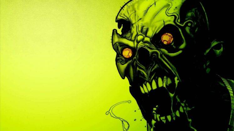 zombies, Green HD Wallpaper Desktop Background