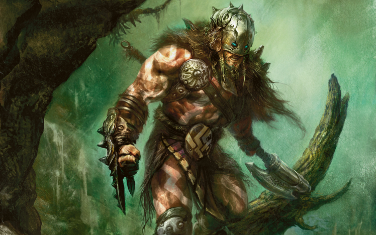 warrior, Barbarian, Diablo HD Wallpaper Desktop Background