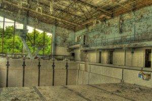 HDR, Indoors, Chernobyl, Swimming Pool