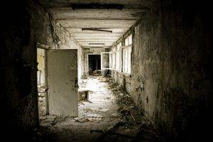 indoors, Chernobyl, Abandoned, Door, Window