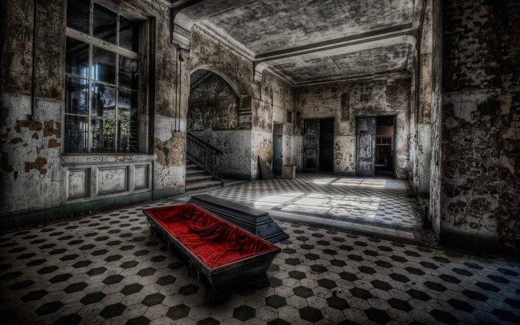 HDR, Indoors, Death, Stairs HD Wallpaper Desktop Background