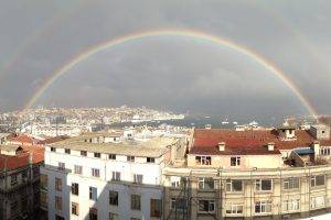 Istanbul, Bosphorus, Rainbows