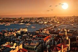 Istanbul, Turkey, Galata, Galata Bridge