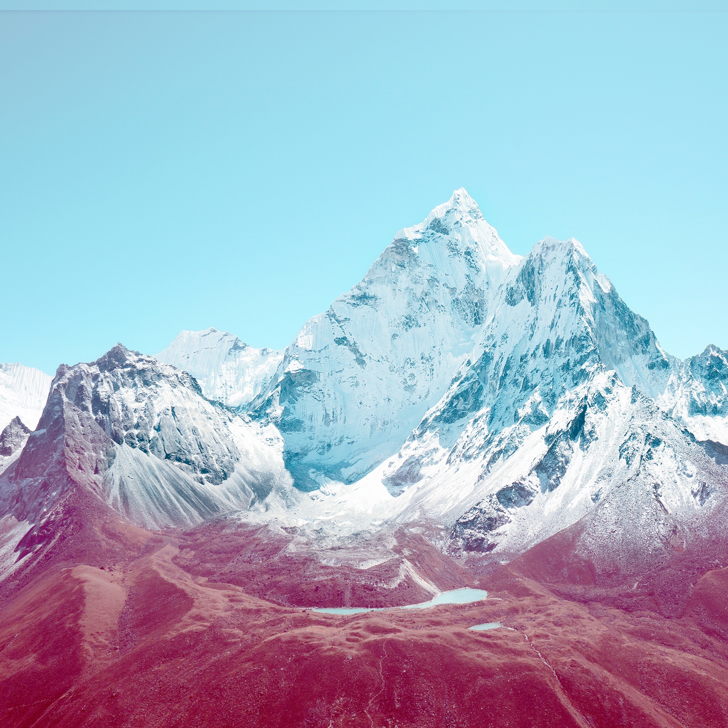mountain, IOS 7, Filter Wallpaper