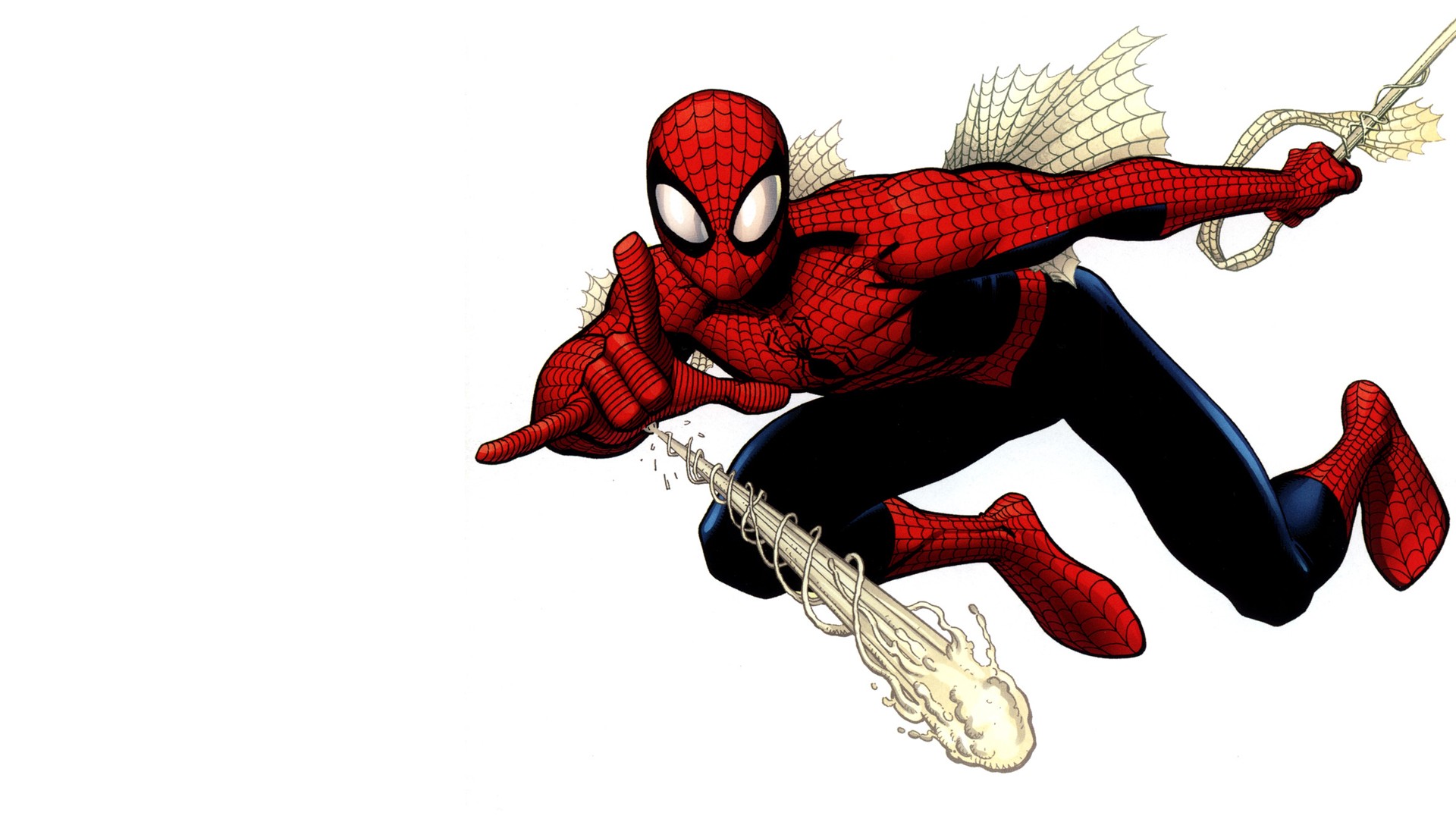 white Background, Spider Man Wallpaper