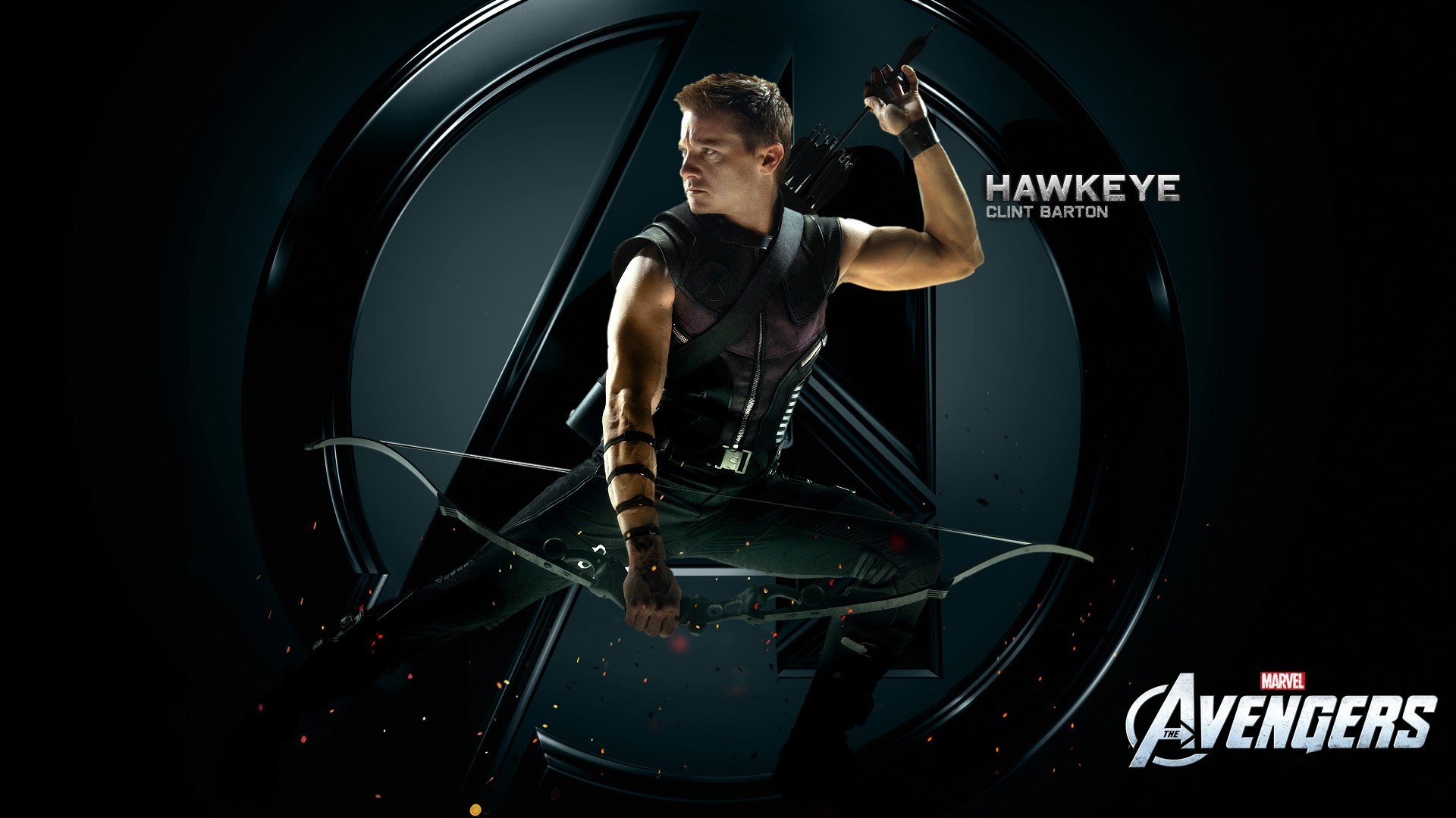 Hawkeye, Clint Barton, Jeremy Renner, The Avengers Wallpaper