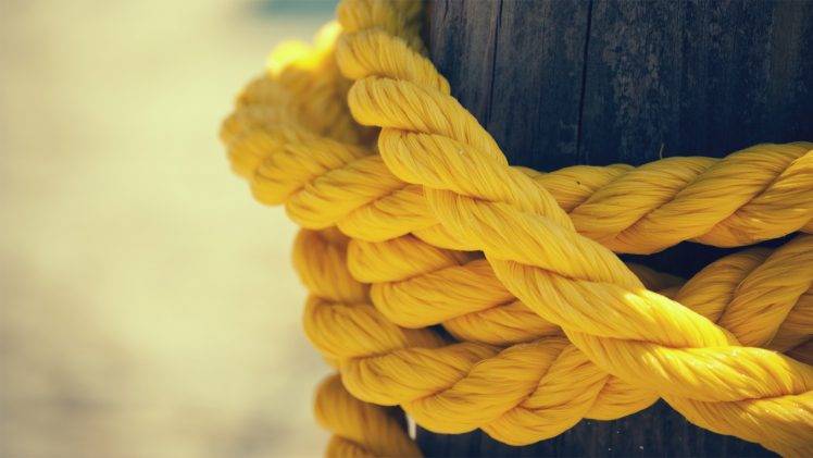 ropes, Yellow HD Wallpaper Desktop Background