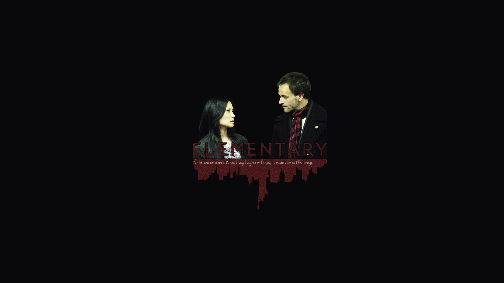 Elementary, Sherlock Holmes, Jonny Lee Miller, Lucy Liu Wallpaper