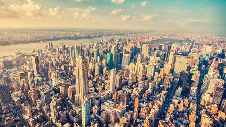 cityscape, New York City, Building, USA, Empire State Building HD Wallpaper Desktop Background