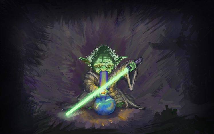 Yoda, Bong HD Wallpaper Desktop Background