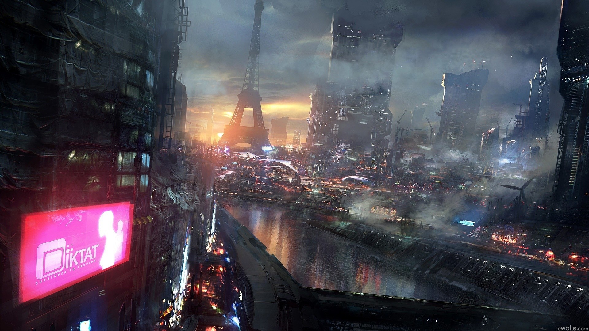 Remember Me, Futuristic, Concept Art Wallpaper