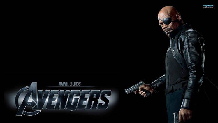 The Avengers, Nick Fury, Samuel L. Jackson HD Wallpaper Desktop Background