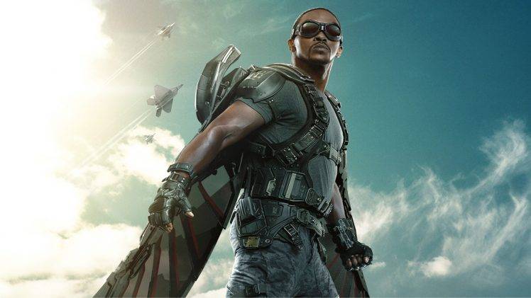 Captain America: The Winter Soldier, Falcon, Anthony Mackie HD Wallpaper Desktop Background