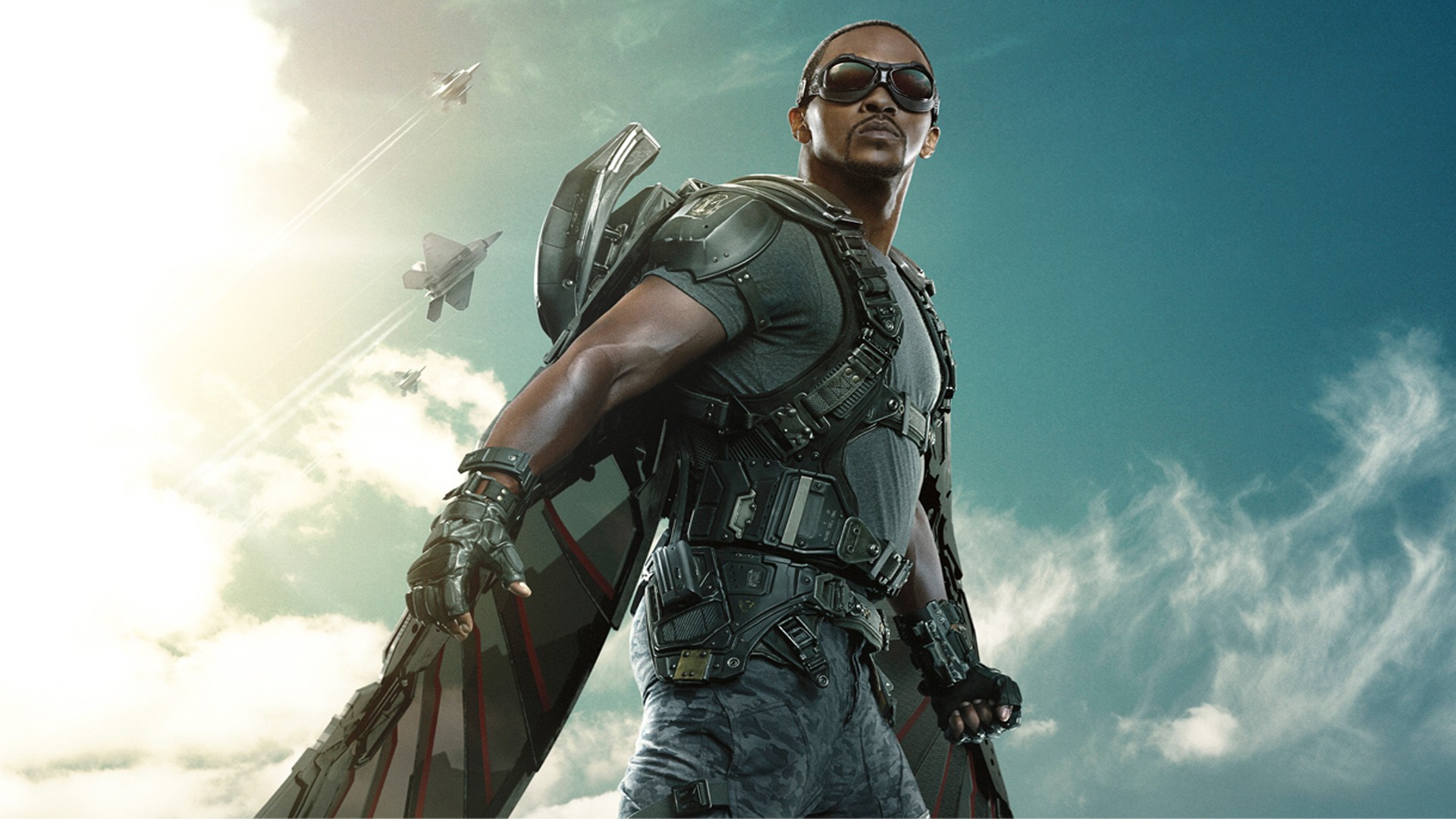 Captain America: The Winter Soldier, Falcon, Anthony Mackie Wallpaper