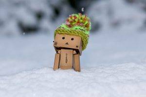 Danbo, Snow, Woolly Hat