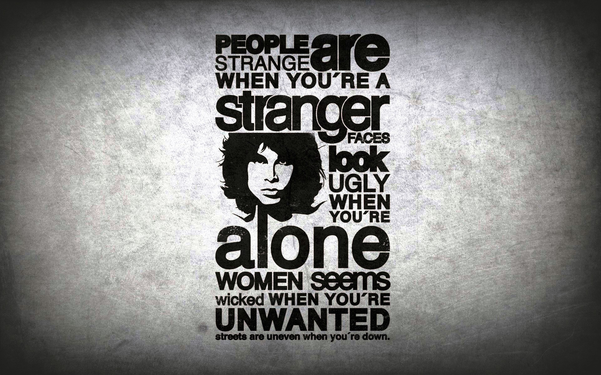 The Doors, People Are Strange, Jim Morrison Wallpaper