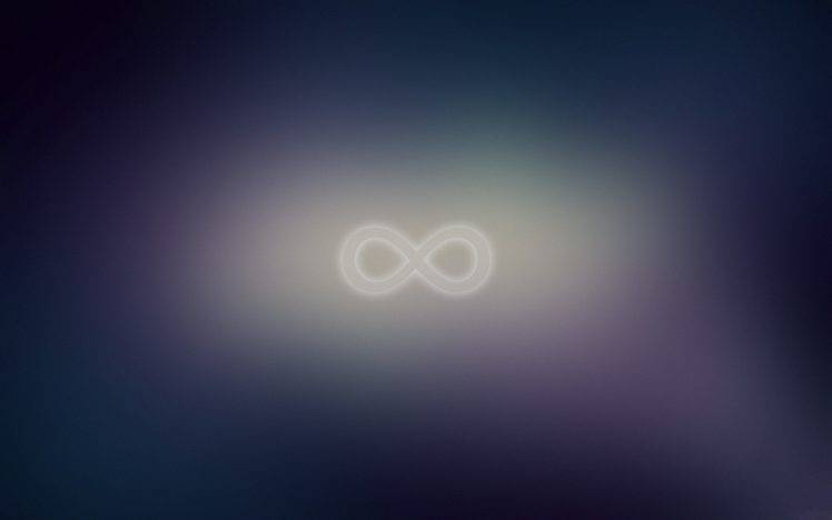 infinity, Symbols, Minimalism HD Wallpaper Desktop Background