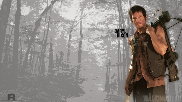 The Walking Dead, Daryl Dixon HD Wallpaper Desktop Background