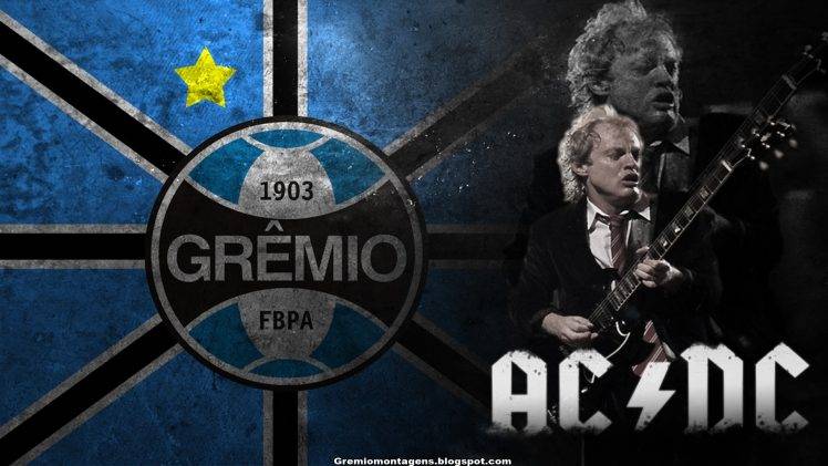 AC DC, Gremio Porto Alegre HD Wallpaper Desktop Background