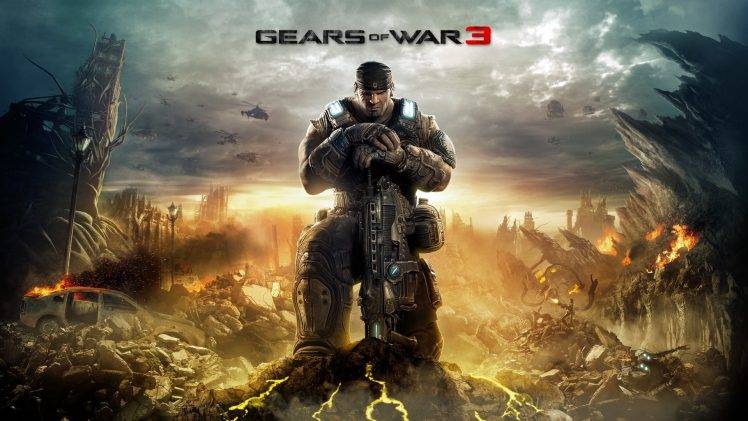 Marcus Fenix, Gears Of War 3 HD Wallpaper Desktop Background