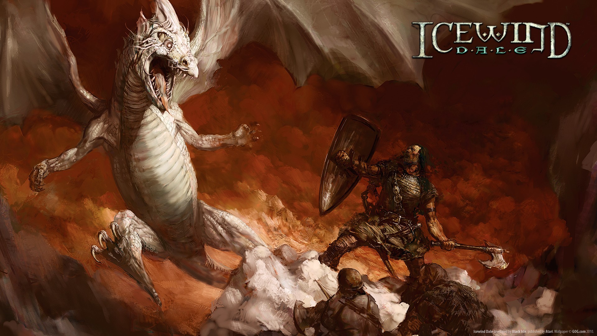 Icewind Dale, Dragon Wallpaper