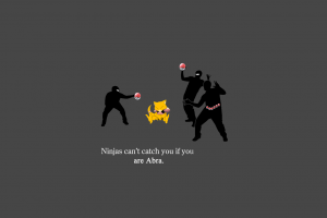 Abra, Poké Balls, Ninjas