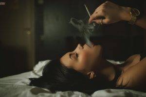 smoke, Women, Aleksandr Mavrin