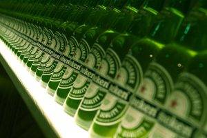 bottles, Green, Heineken, Dutch