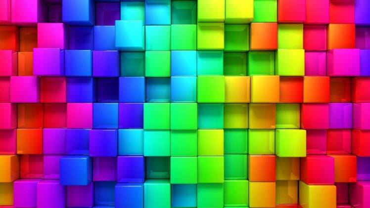 minimalism, Square, Colorful HD Wallpaper Desktop Background