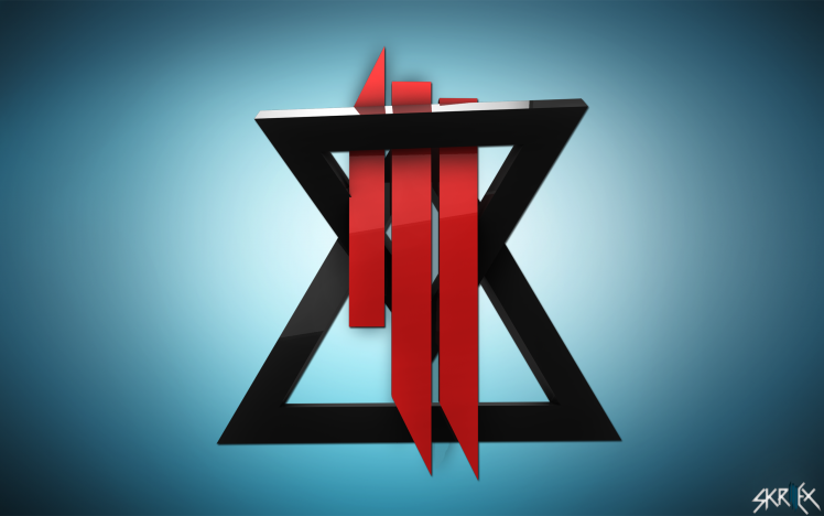 Skrillex, Music, Logo HD Wallpaper Desktop Background