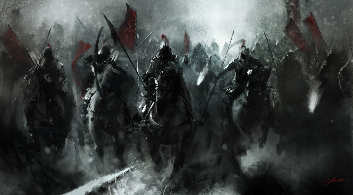 artwork, Warrior, Medieval, Horse, Knights, Battle Wallpaper