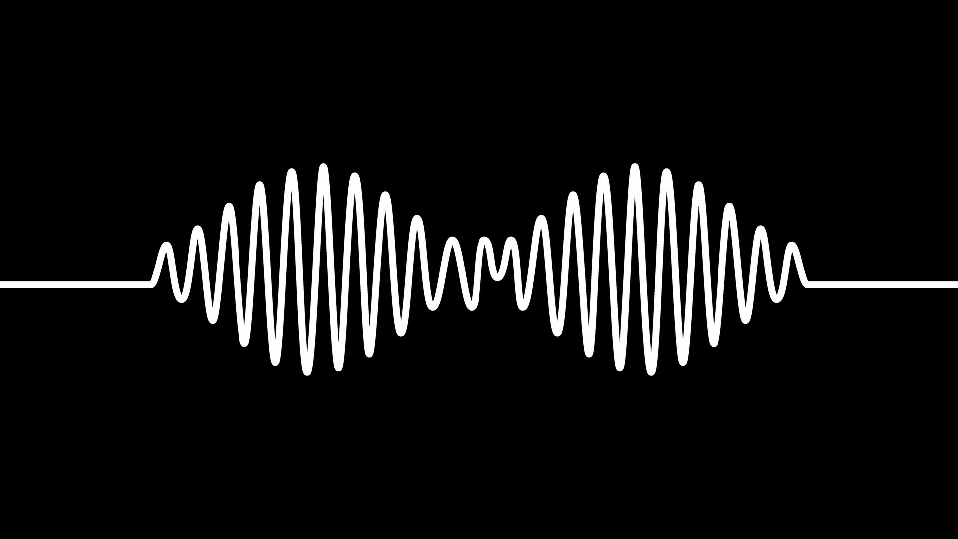 Arctic Monkeys, AM, Lines, Sound Wave Wallpaper
