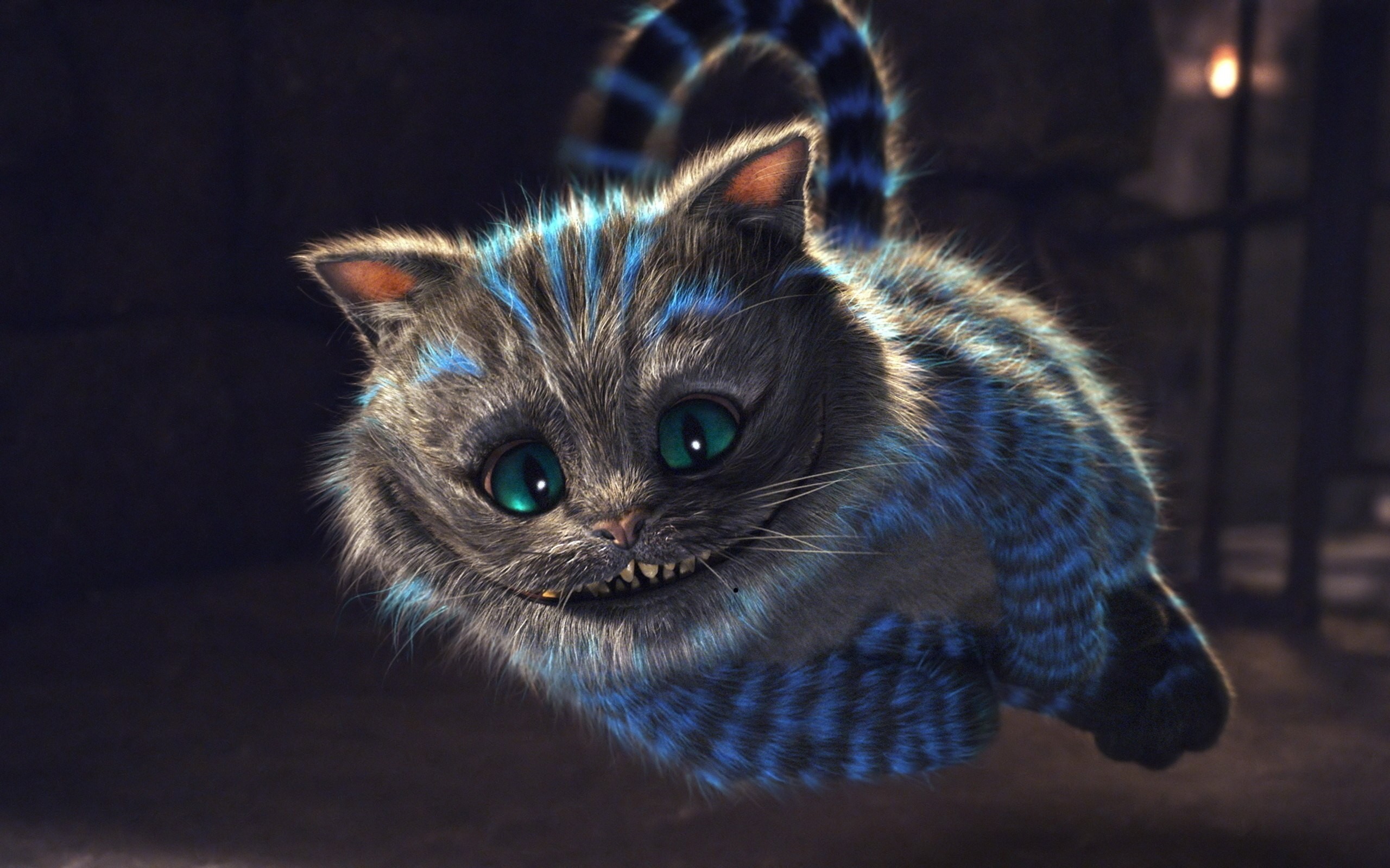 Cheshire Cat, Cat, Alice In Wonderland Wallpaper
