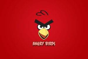 red Background, Angry Birds