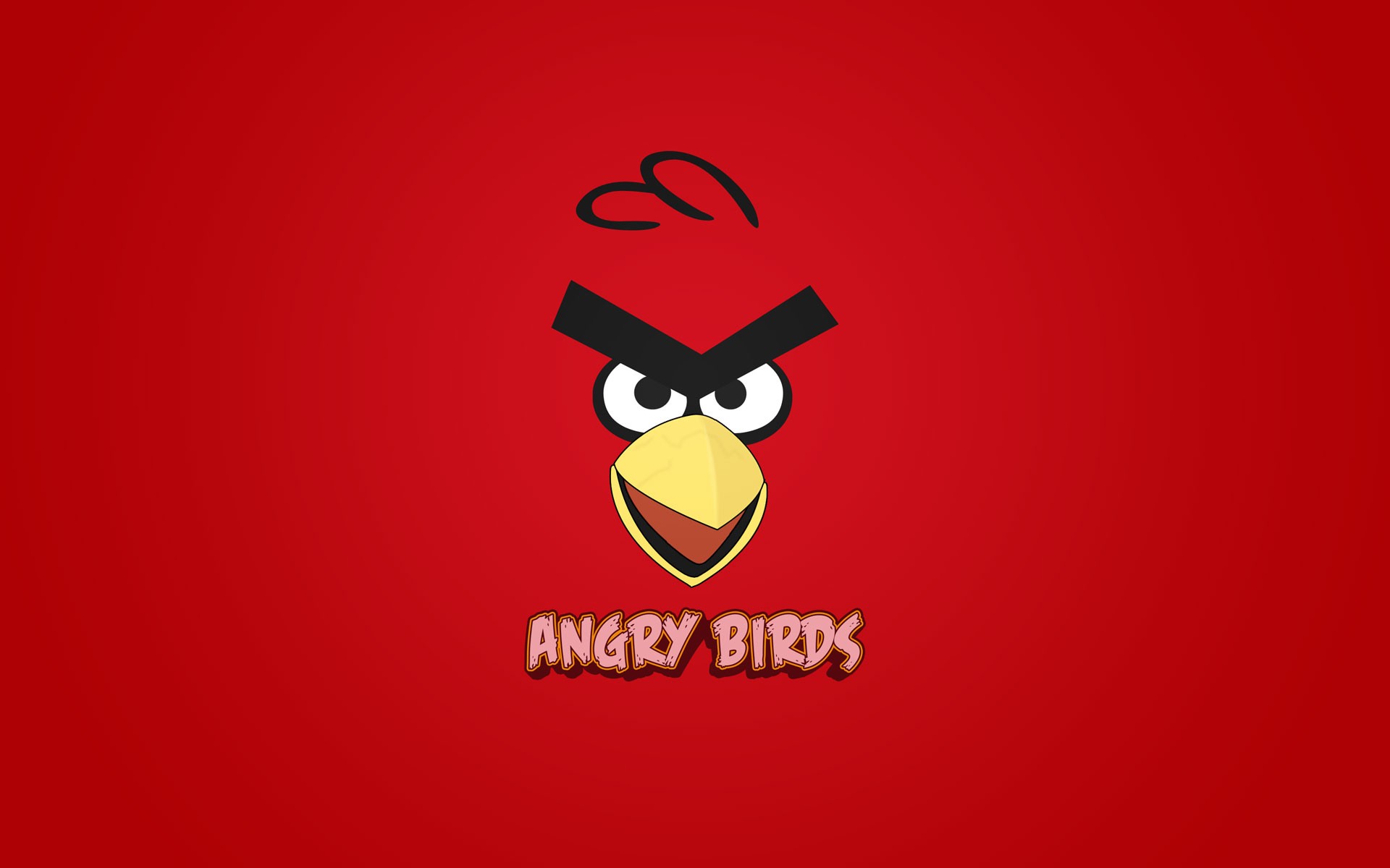 red Background, Angry Birds Wallpaper