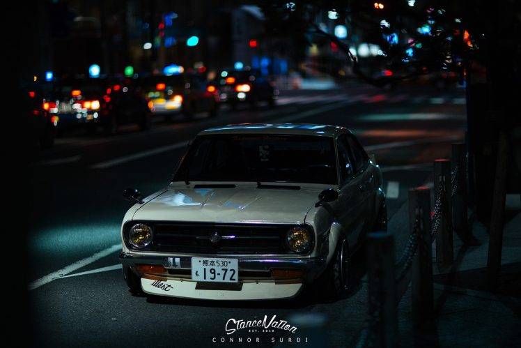 Datsun, Coupe, Car, Street HD Wallpaper Desktop Background
