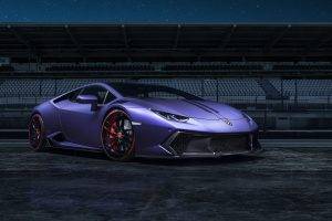 car, Super Car, Lamborghini, Lamborghini Huracan, Purple